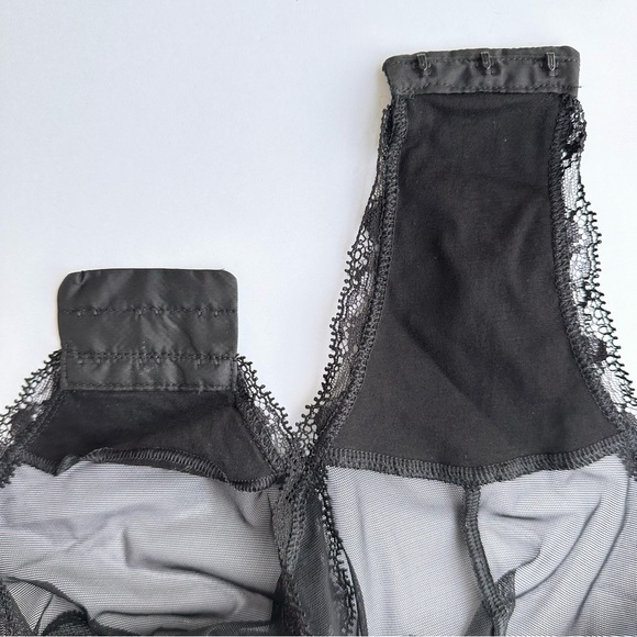 LA PERLA Ballade Sheer Underwire Lace-Trim Bodysuit NWT - Picture 14 of 16